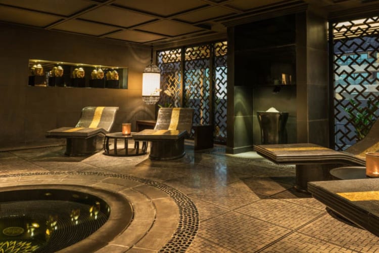 Battitude Spa Relaxation Area